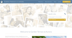 Desktop Screenshot of gardenterraceofaurora.com